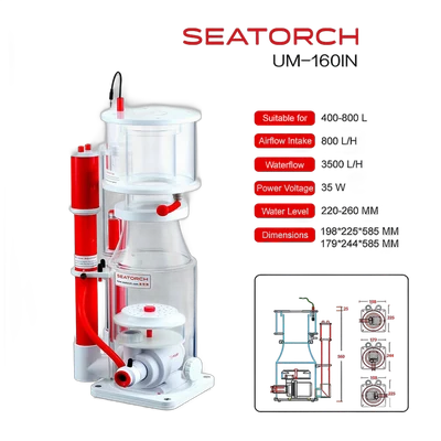 SeaTorch UM-160IN Protein Skimmer
