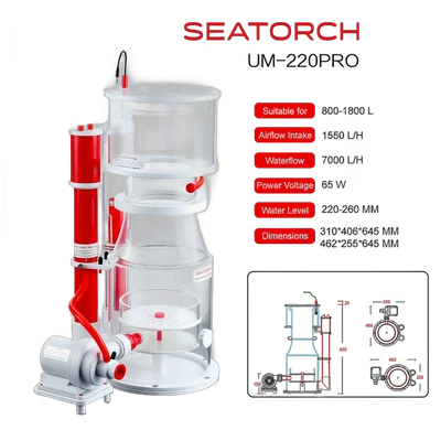 SeaTorch UM-220PRO Protein Skimmer