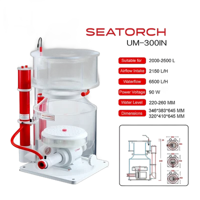 SeaTorch UM-300IN Protein Skimmer