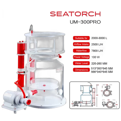 SeaTorch UM-300PRO Protein Skimmer